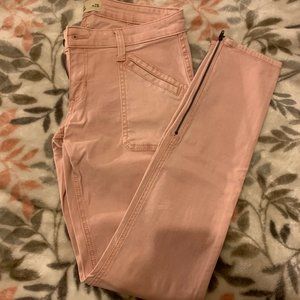 NWOT Hollister classic super skinny pink pant